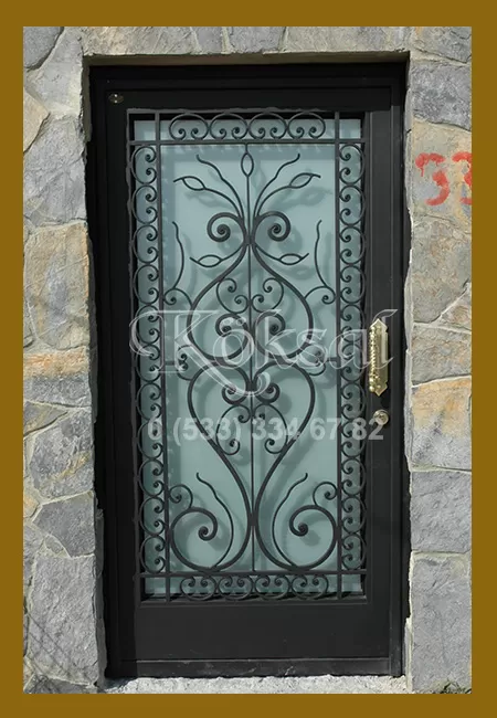 Ferforje Demir Villa Kapısı 1402