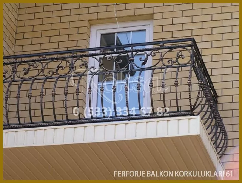 Ferforje Balkon Korkulukları 61