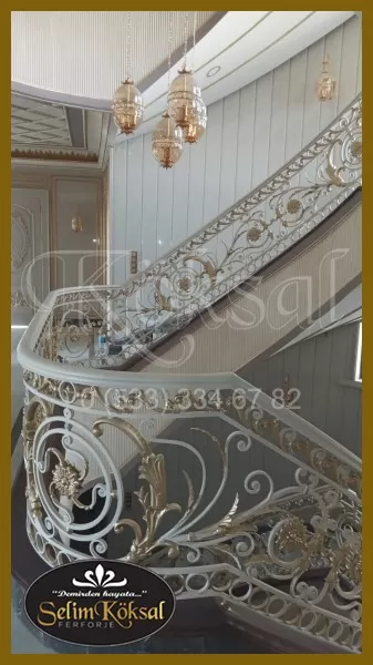 Villa İçi Merdiven Korkuluğu - Merdiven Korkuluğu