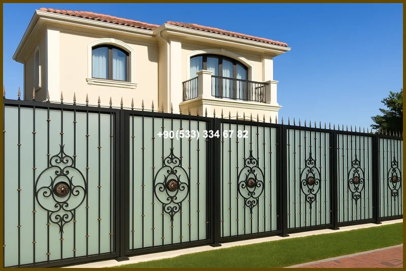 BAHÇE KORKULUKLARI-FERFORJE BAHÇE KORKULUKLARI-DUVAR KORKULUKLARI-DEMİR KORKULUKLARI