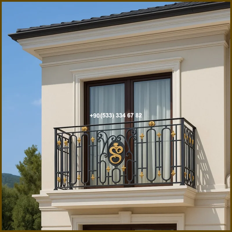 BALKON KORKULUK MODELLERİ-BALKON KORKULUK ÇEŞİTLERİ- FERFORJE BALKON KORKULUK