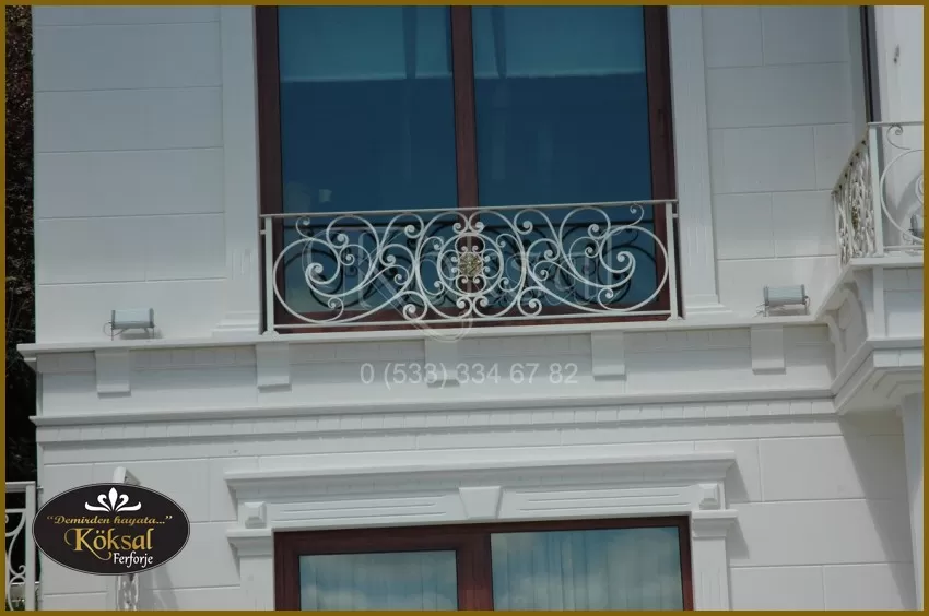Ferforje Balkon Korkuluk - Balkon Korkulukları