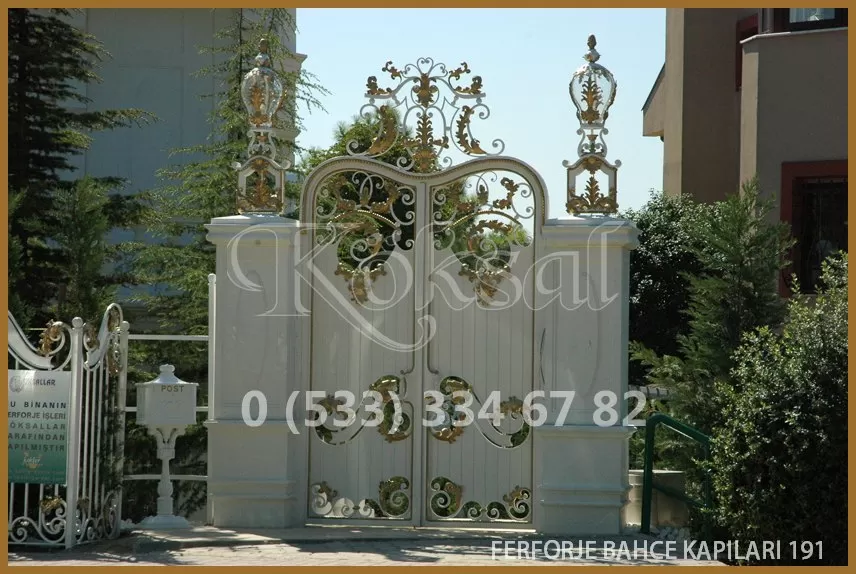 Ferforje Bahçe Kapıları 191