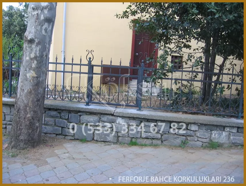 Ferforje Bahçe Korkulukları 236
