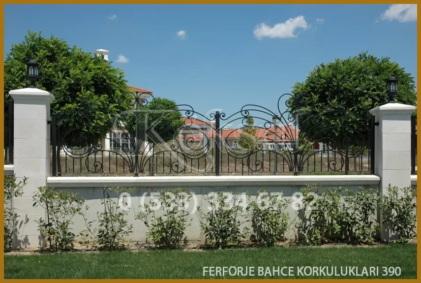 Ferforje Bahçe Korkulukları 390