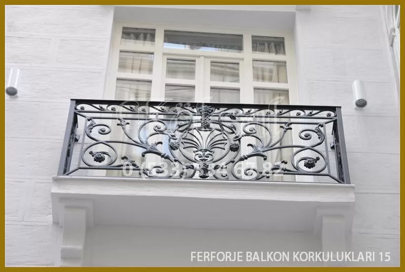 Ferforje Balkon Korkulukları 15