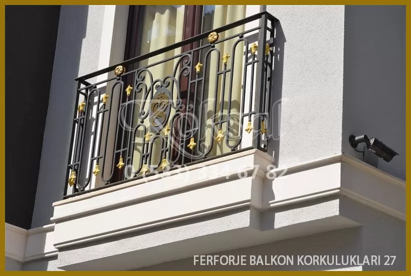 Ferforje Balkon Korkulukları 27