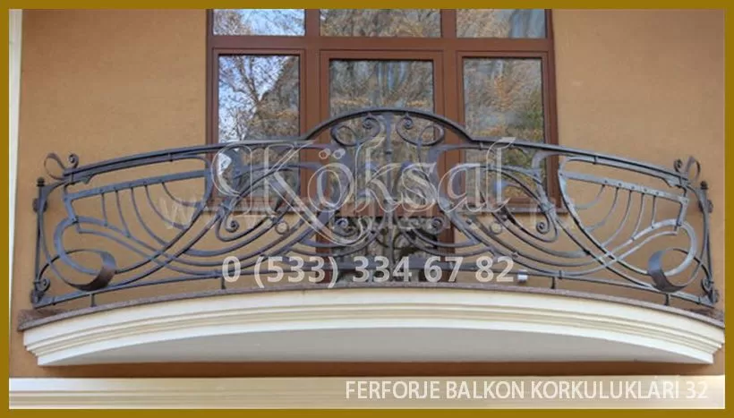 Ferforje Balkon Korkulukları 32
