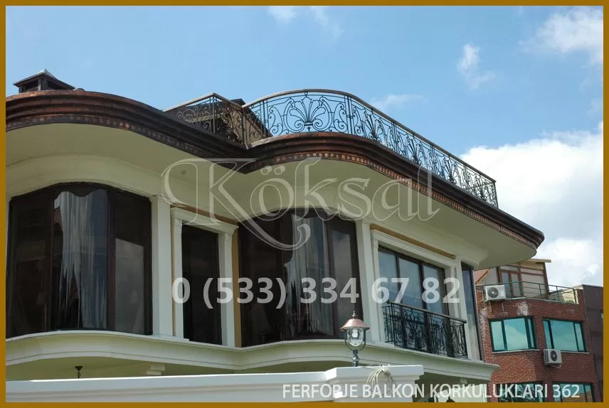 Ferforje Balkon Korkulukları 362