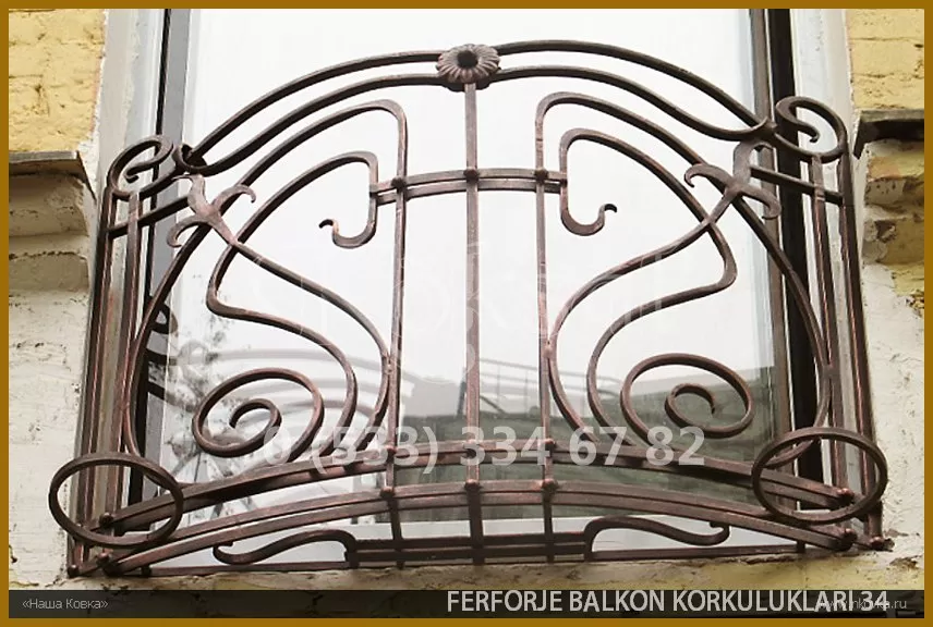 Ferforje Balkon Korkulukları 364