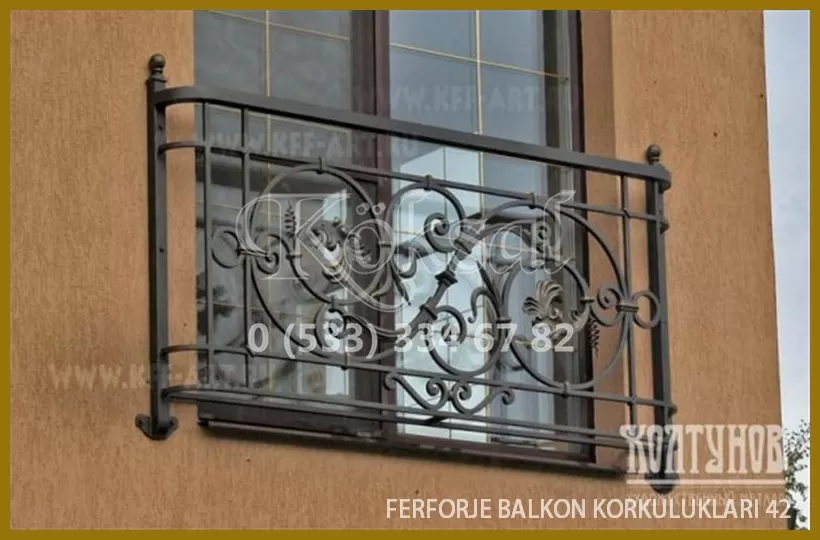 Ferforje Balkon Korkulukları 42