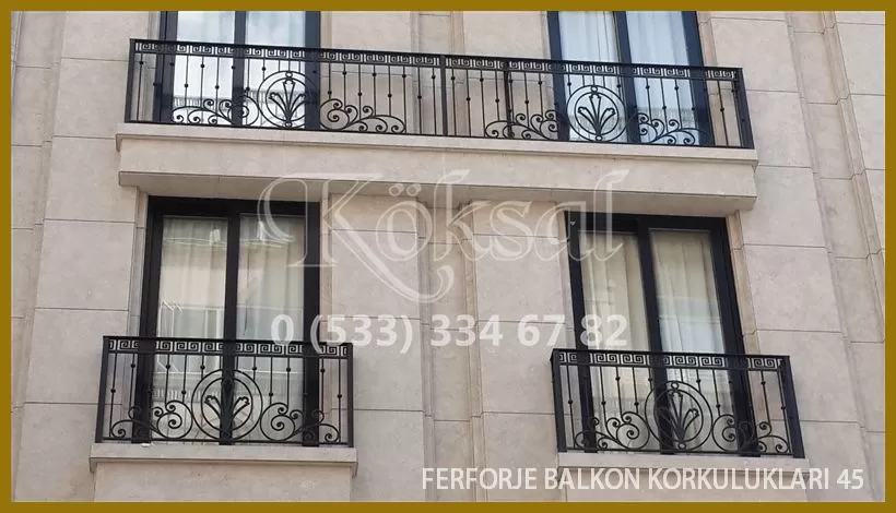 Ferforje Balkon Korkulukları 45