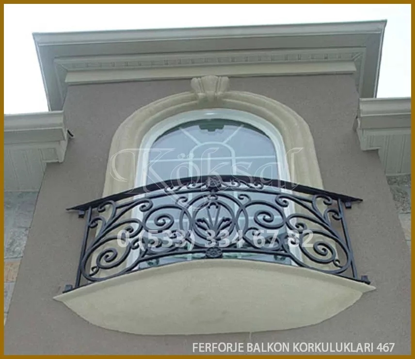 Ferforje Balkon Korkulukları 467