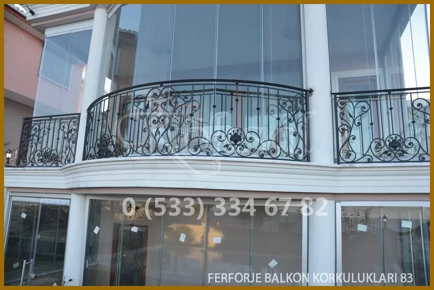 Ferforje Balkon Korkulukları 483