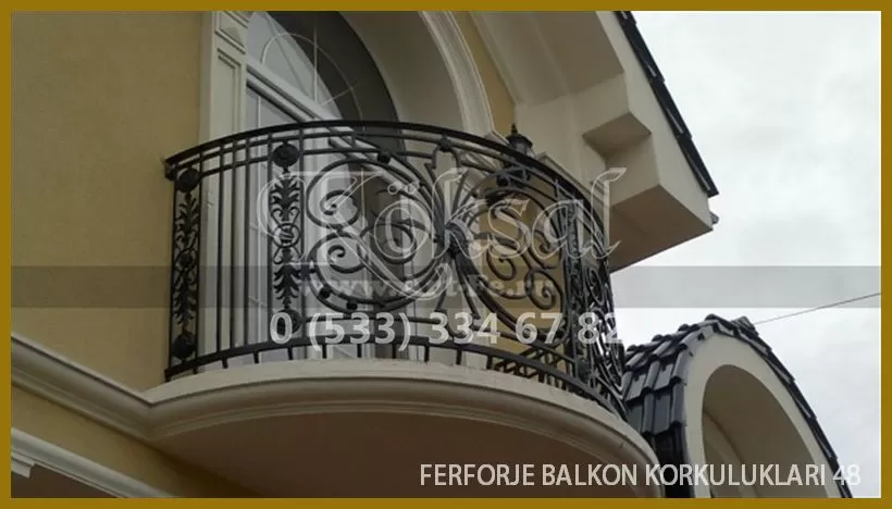 Ferforje Balkon Korkulukları 48