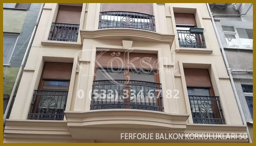 Ferforje Balkon Korkulukları 50