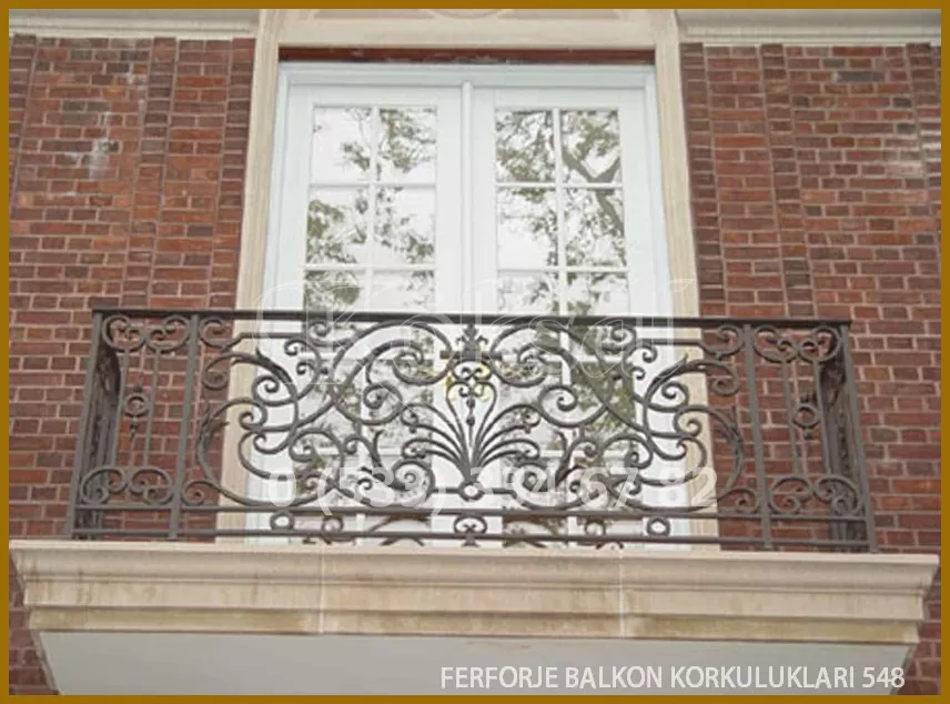 Ferforje Balkon Korkulukları 548