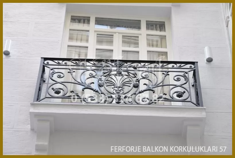Ferforje Balkon Korkulukları 57