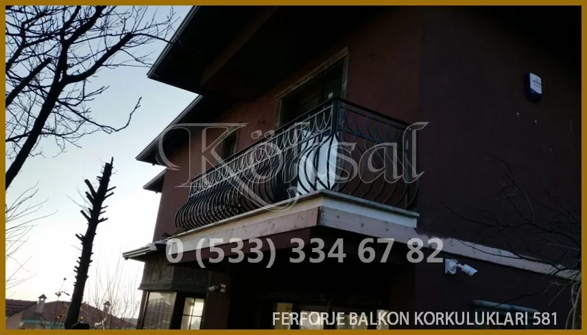 Ferforje Balkon Korkulukları 581