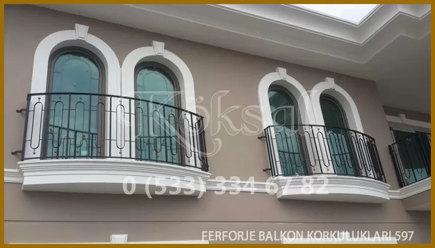 Ferforje Balkon Korkulukları 597