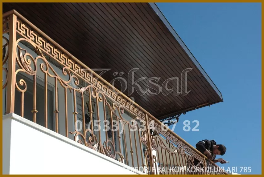 Ferforje Balkon Korkulukları 785