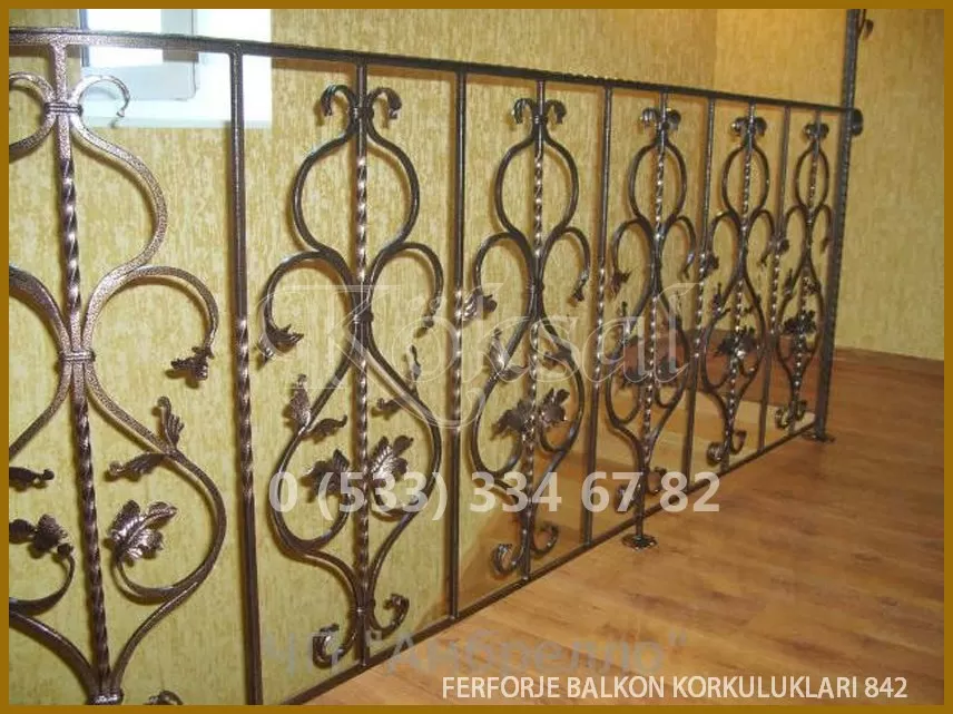 Ferforje Balkon Korkulukları 842