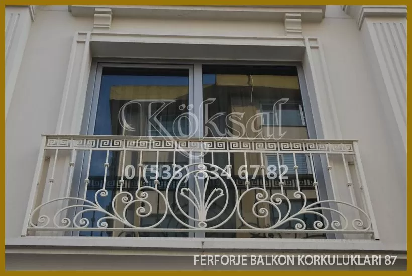 Ferforje Balkon Korkulukları 87