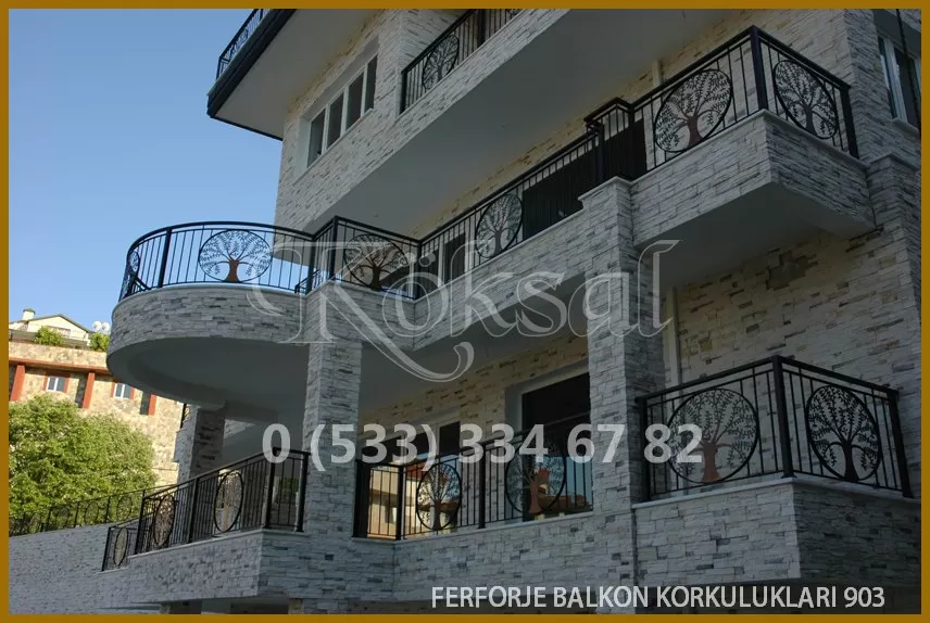 Ferforje Balkon Korkulukları 903