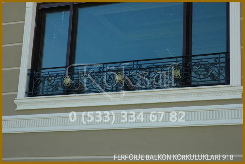 Ferforje Balkon Korkulukları 918