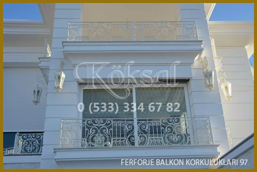 Ferforje Balkon Korkulukları 97