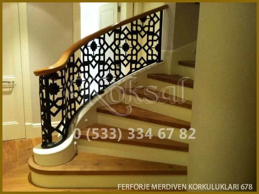 Ferforje Merdiven Korkulukları 678