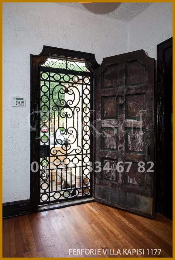 Ferforje Villa Kapıları 1177