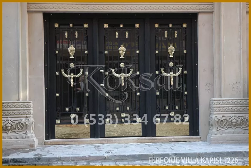 Ferforje Villa Kapıları 1226
