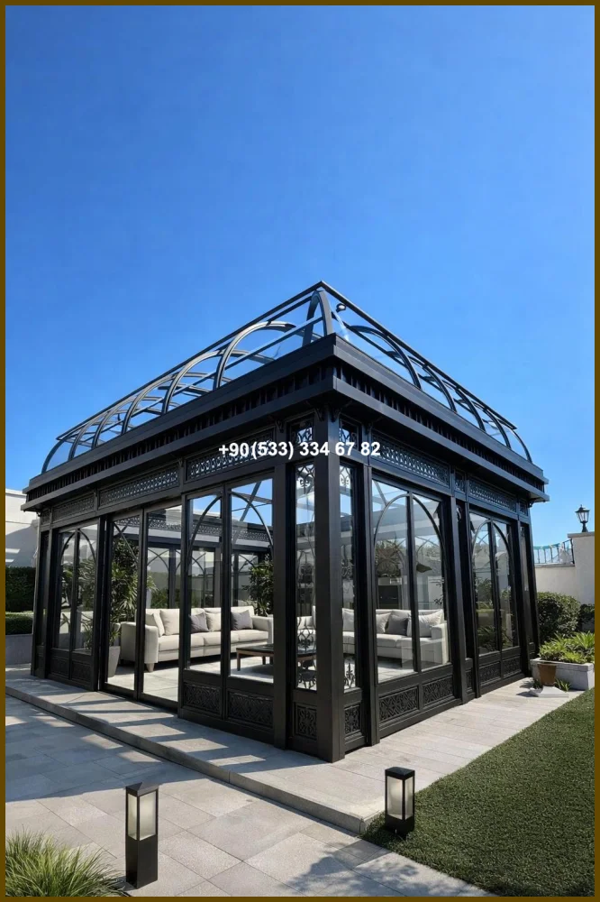 KIŞ BAHÇESİ-GAZEBO-FERFORJE KIŞ BAHÇESİ-KAMELYA olc19277