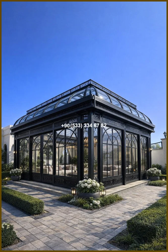KIŞ BAHÇESİ-GAZEBO-FERFORJE KIŞ BAHÇESİ-KAMELYA olc19279