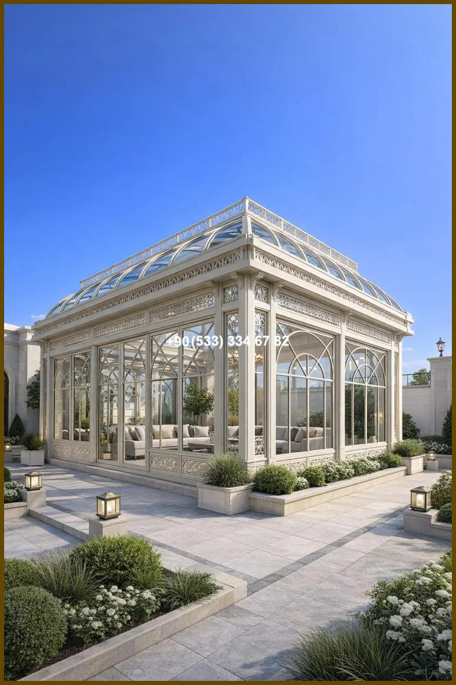 KIŞ BAHÇESİ-GAZEBO-FERFORJE KIŞ BAHÇESİ-KAMELYA olc19280