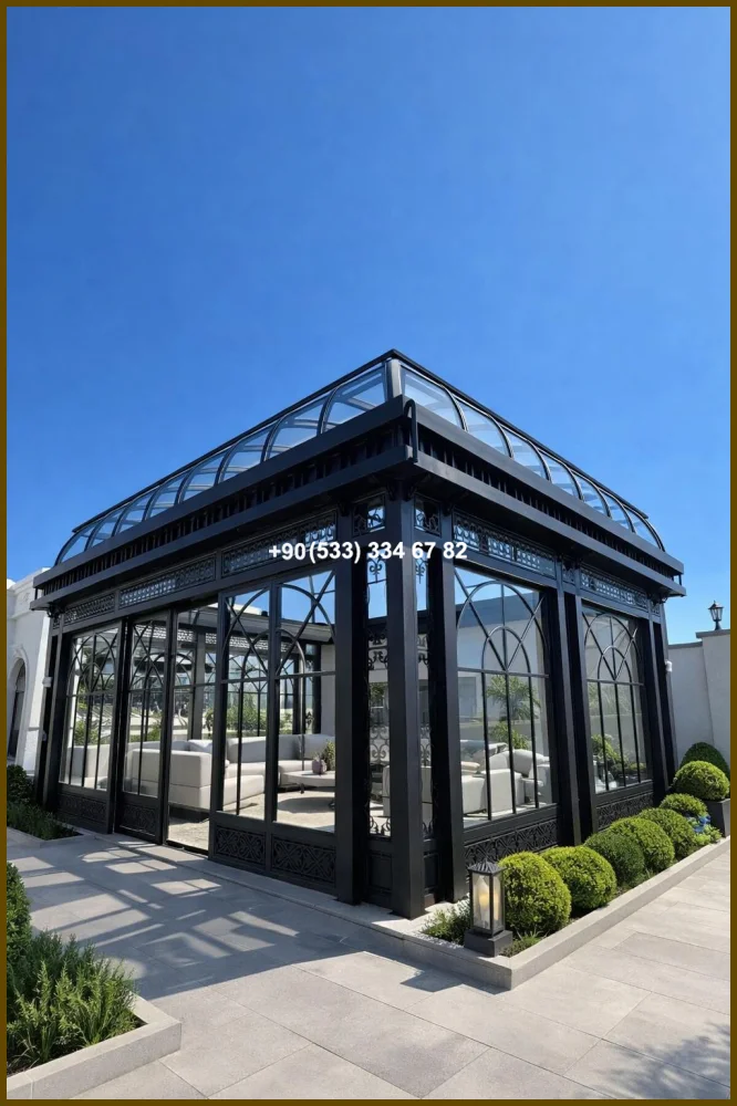 KIŞ BAHÇESİ-GAZEBO-FERFORJE KIŞ BAHÇESİ-KAMELYA olc19281