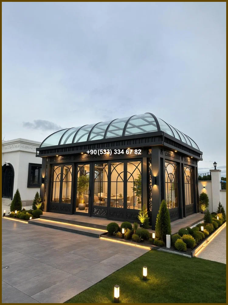 KIŞ BAHÇESİ-GAZEBO-FERFORJE KIŞ BAHÇESİ-KAMELYA olc19285