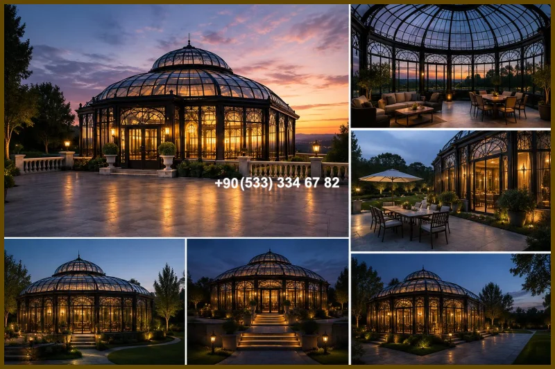 KIŞ BAHÇESİ-GAZEBO-FERFORJE KIŞ BAHÇESİ-KAMELYA olc19370
