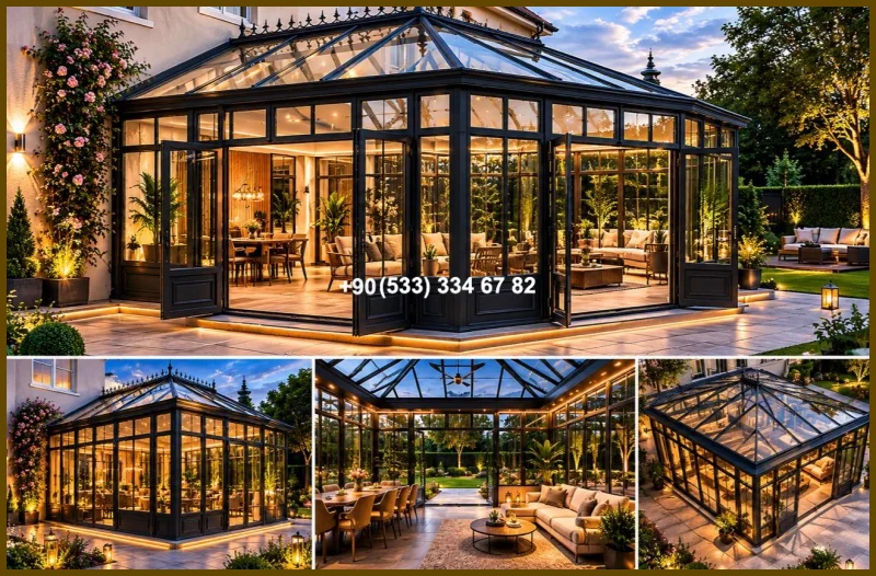 KIŞ BAHÇESİ-GAZEBO-FERFORJE KIŞ BAHÇESİ-KAMELYA olc19371