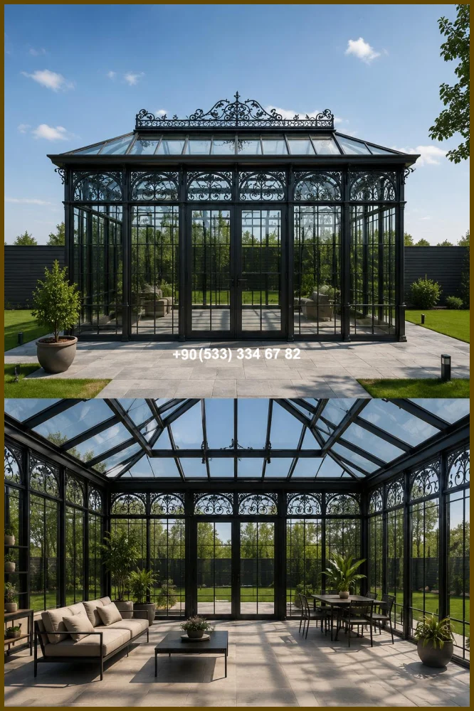 KIŞ BAHÇESİ-GAZEBO-FERFORJE KIŞ BAHÇESİ-KAMELYA olc19375
