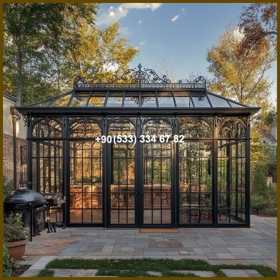 KIŞ BAHÇESİ-GAZEBO-FERFORJE KIŞ BAHÇESİ-KAMELYA olc19376