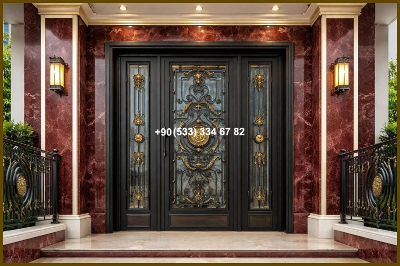 VİLLA GARAJ KAPILARI-VİLLA KAPILARI-VİLLA KAPI MODELLERİ olc19197