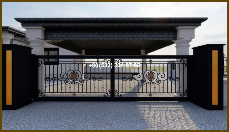 VİLLA GARAJ KAPILARI-VİLLA KAPILARI-VİLLA KAPI MODELLERİ olc19206