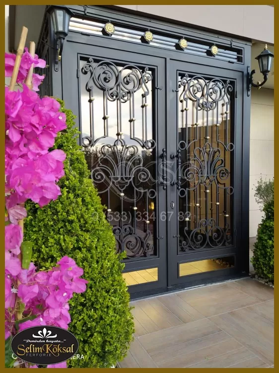 Villa Kapıları - Camlı Villa Giriş Kapıları