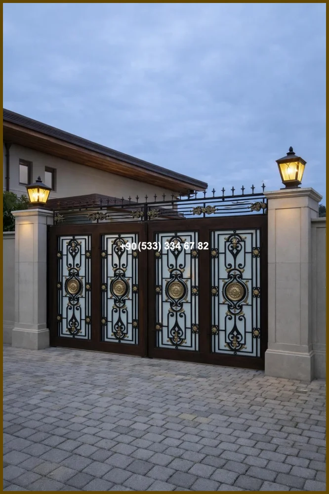 VİLLA KAPILARI-FERFORJE VİLLA KAPILAR-VİLLA GİRİŞ KAPILAR olc18968