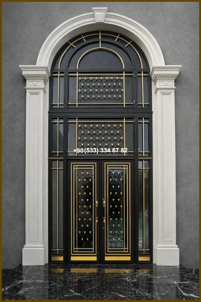 VİLLA KAPILARI-FERFORJE VİLLA KAPILAR-VİLLA GİRİŞ KAPILAR olc18972