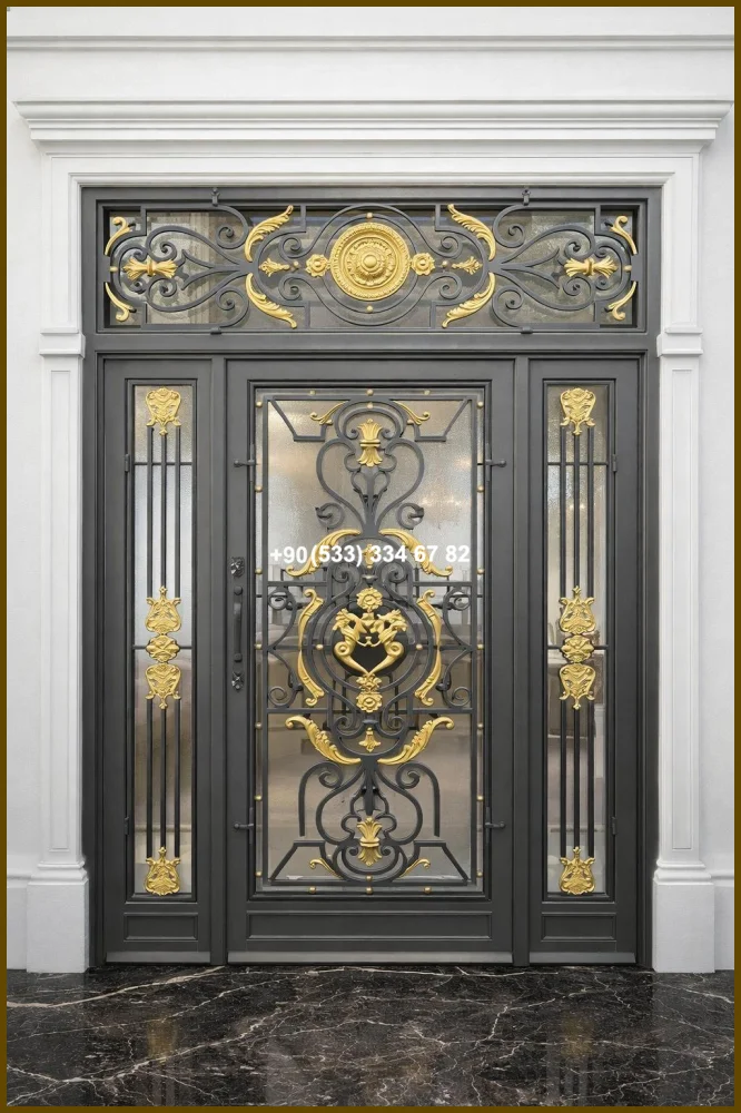 VİLLA KAPILARI-FERFORJE VİLLA KAPILAR-VİLLA GİRİŞ KAPILAR olc18975