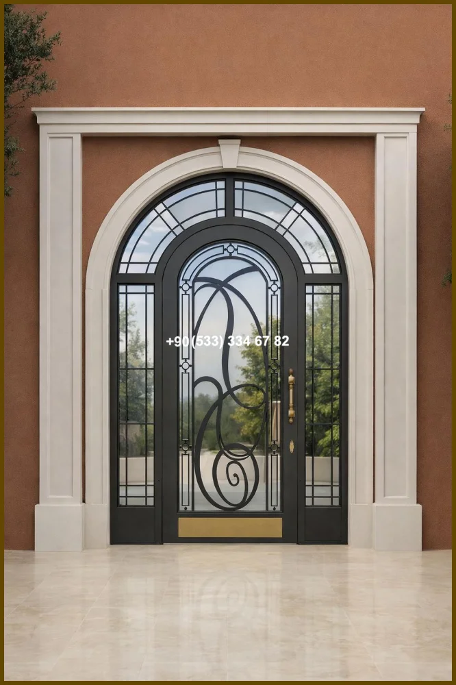 VİLLA KAPILARI-FERFORJE VİLLA KAPILAR-VİLLA GİRİŞ KAPILAR olc19182