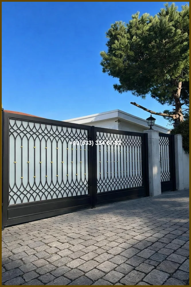 VİLLA KAPILARI-FERFORJE VİLLA KAPILAR-VİLLA GİRİŞ KAPILAR olc19267